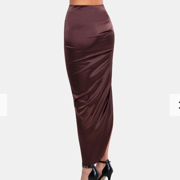 OW Collection Izzy Skirt Cappuccino Sz 12 NWT - Picture 3 of 8